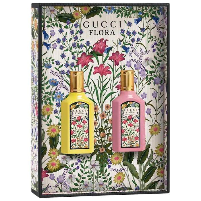 Gucci : Mini Flora Gorgeous Eau de Parfum Duo Set
